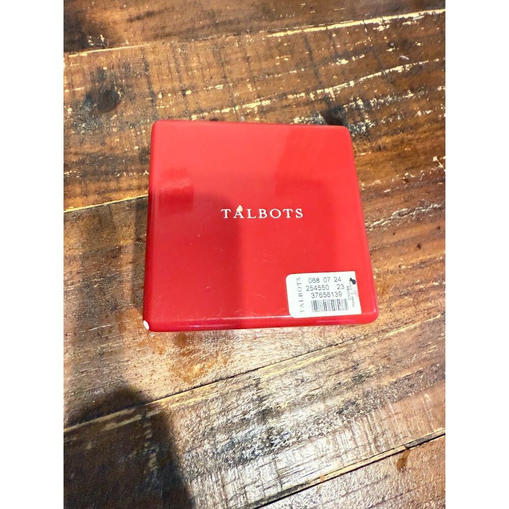 Talbots small, red gift box